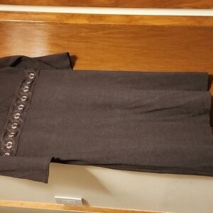 Elegant Brown Women's Dress